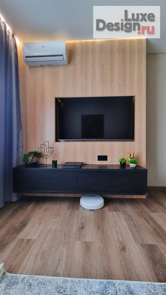 Дизайн интерьера трехкомнатной квартиры "Интерьер квартиры 72 кв.м" (фото 13)