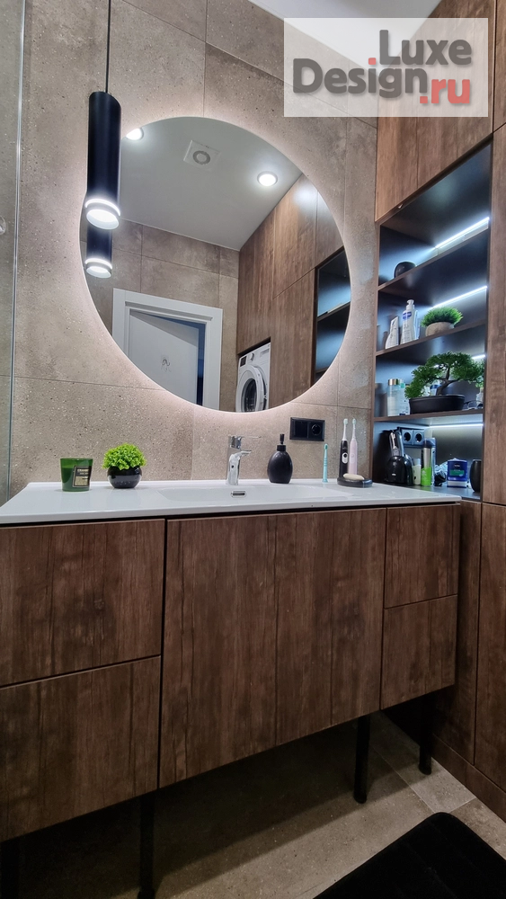 Дизайн интерьера трехкомнатной квартиры "Интерьер квартиры 72 кв.м" (фото 17)