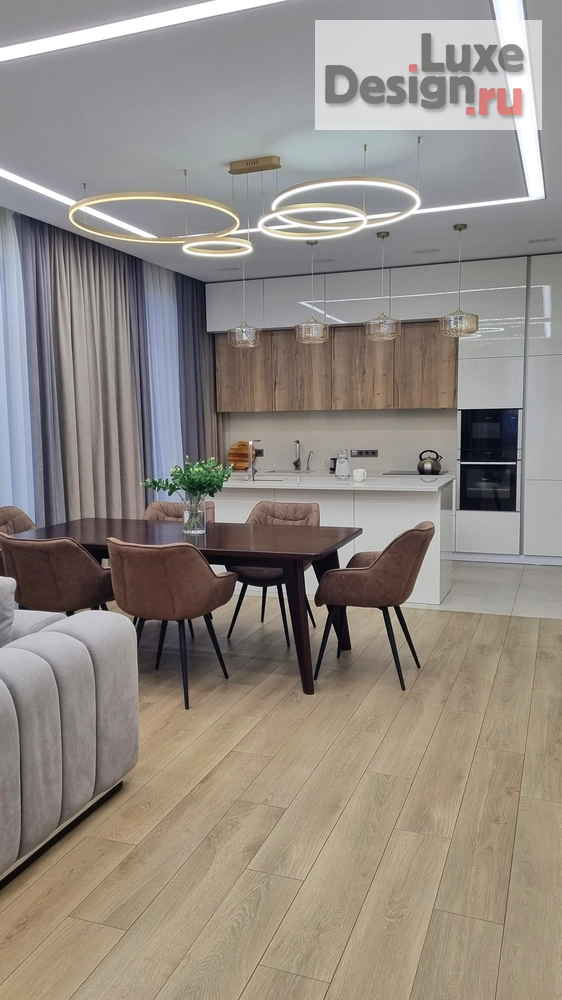 Дизайн интерьера коттеджа "Коттедж в современном стиле 110 кв.м" (фото 3)