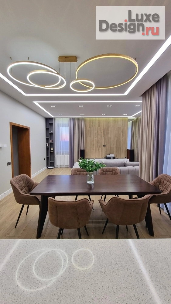 Дизайн интерьера коттеджа "Коттедж в современном стиле 110 кв.м" (фото 2)