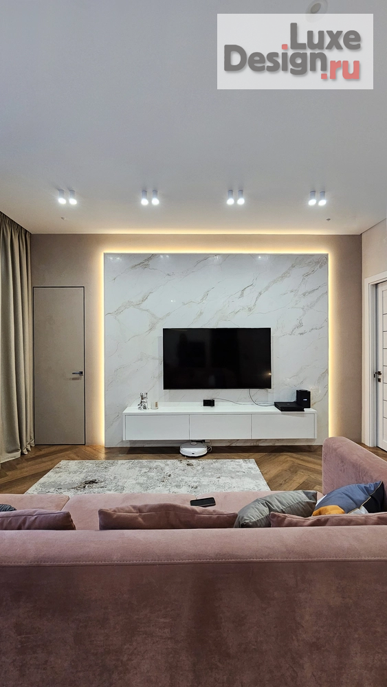 Дизайн интерьера коттеджа "Дизайн интерьера коттеджа 90 кв.м" (фото 1)