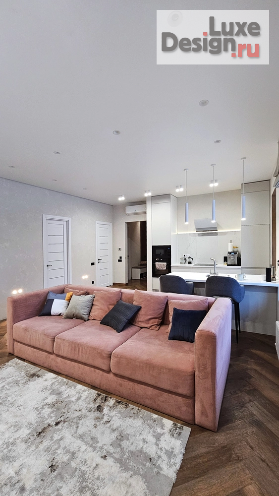 Дизайн интерьера коттеджа "Дизайн интерьера коттеджа 90 кв.м" (фото 7)