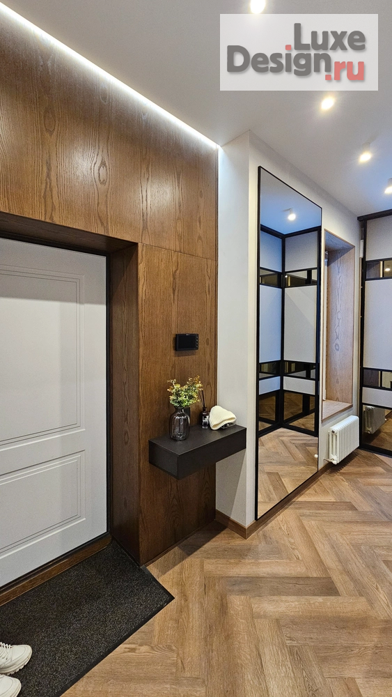 Дизайн интерьера коттеджа "Дизайн интерьера коттеджа 90 кв.м" (фото 16)