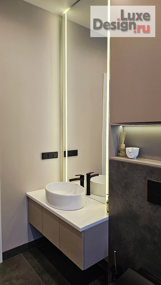 Дизайн интерьера коттеджа "Дизайн интерьера коттеджа 90 кв.м" (фото 22)