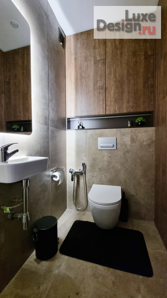 Дизайн интерьера трехкомнатной квартиры "Интерьер квартиры 72 кв.м" (фото 22)