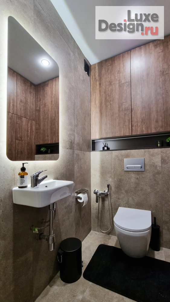 Дизайн интерьера трехкомнатной квартиры "Интерьер квартиры 72 кв.м" (фото 24)