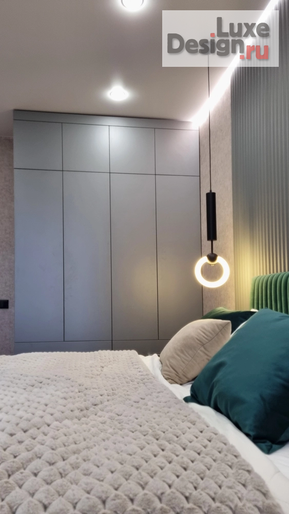 Дизайн интерьера трехкомнатной квартиры "Интерьер квартиры 72 кв.м" (фото 27)