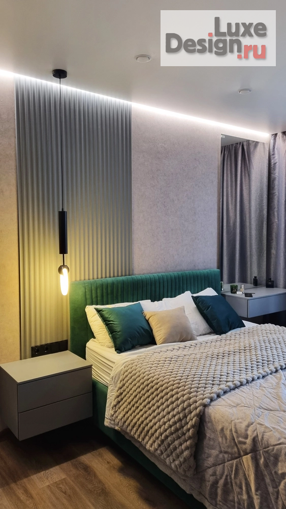 Дизайн интерьера трехкомнатной квартиры "Интерьер квартиры 72 кв.м" (фото 32)