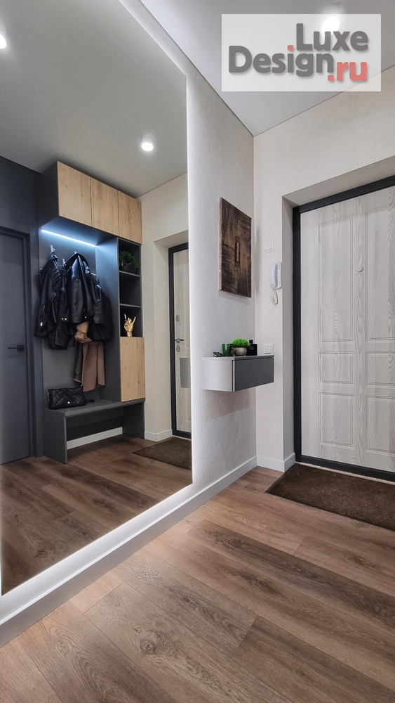 Дизайн интерьера трехкомнатной квартиры "Интерьер квартиры 72 кв.м" (фото 33)