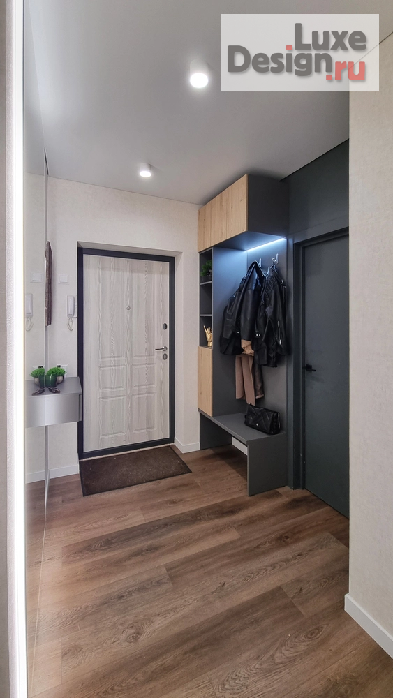 Дизайн интерьера трехкомнатной квартиры "Интерьер квартиры 72 кв.м" (фото 35)