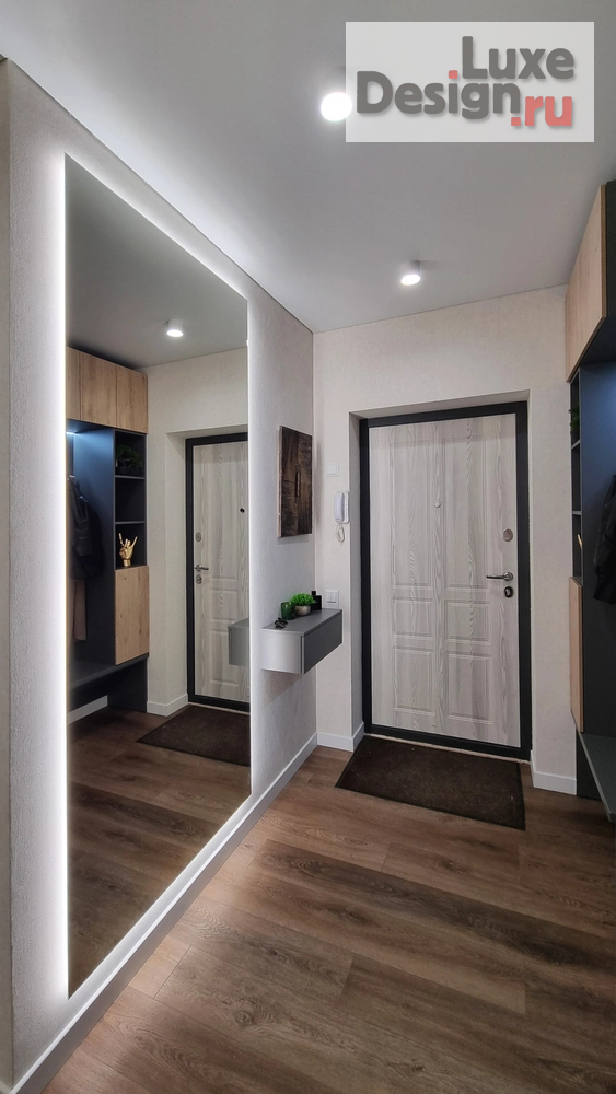 Дизайн интерьера трехкомнатной квартиры "Интерьер квартиры 72 кв.м" (фото 37)