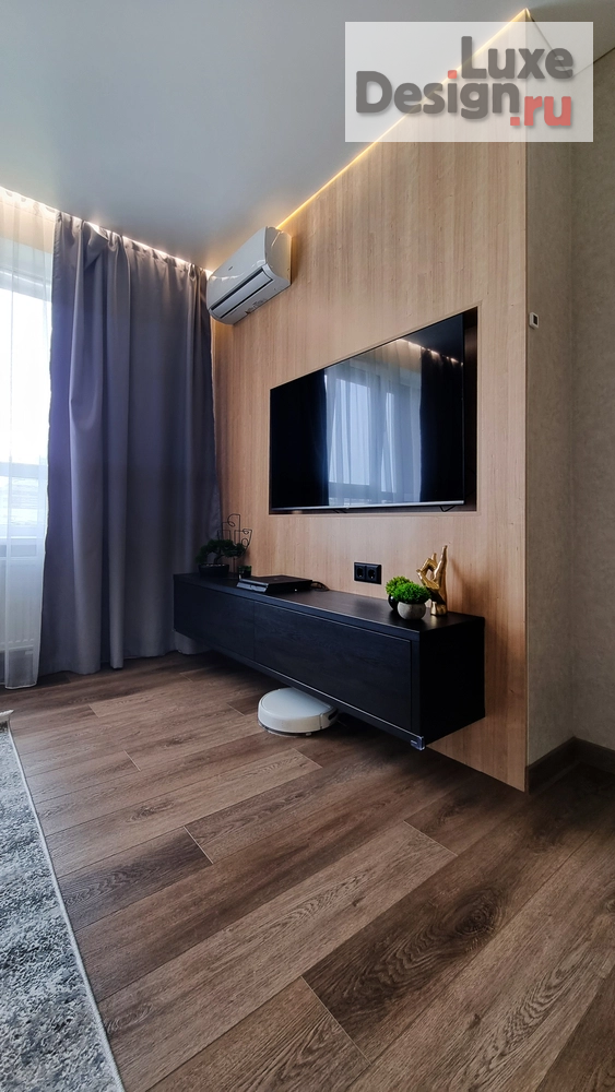 Дизайн интерьера трехкомнатной квартиры "Интерьер квартиры 72 кв.м" (фото 8)