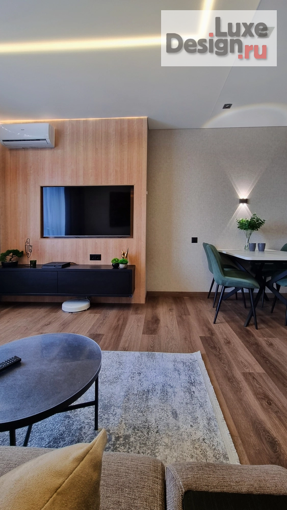 Дизайн интерьера трехкомнатной квартиры "Интерьер квартиры 72 кв.м" (фото 10)