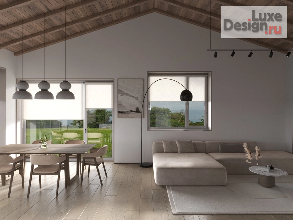 Дизайн интерьера загородного дома "Интерьер дома в стиле эклектика г. Казань" (фото 39)