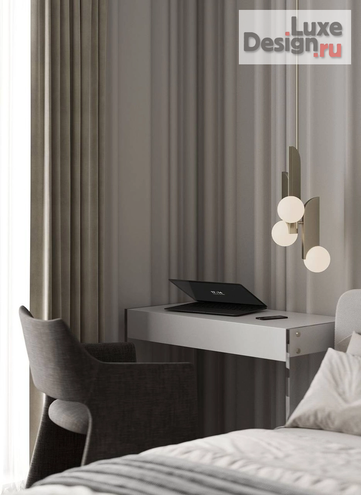 Дизайн интерьера двухкомнатной квартиры "Двухкомнатная квартира в стиле модерн г. Казань" (фото 13)