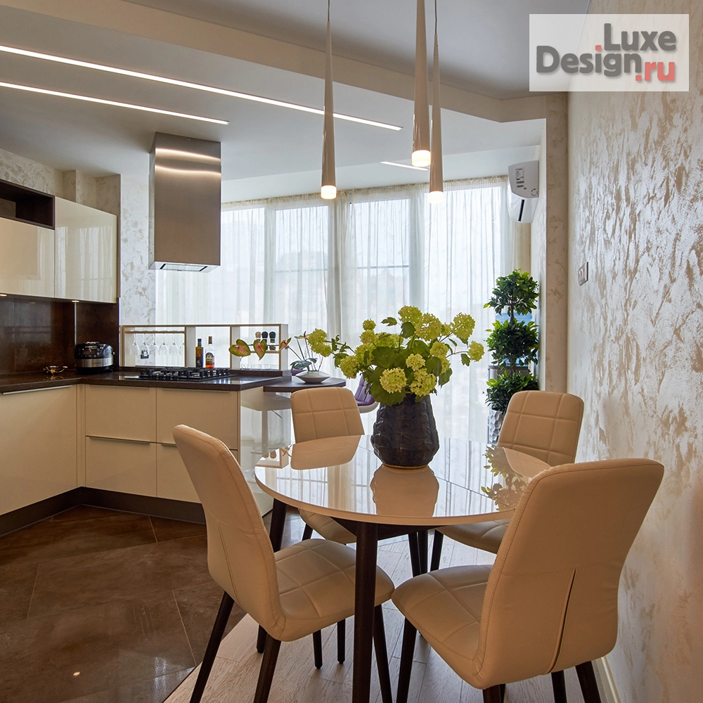 Дизайн интерьера двухкомнатной квартиры "Квартира молодого человека" (фото 1)