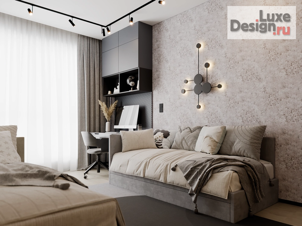 Дизайн интерьера трехкомнатной квартиры "Дизайн 3-х комнатной квартиры" (фото 12)