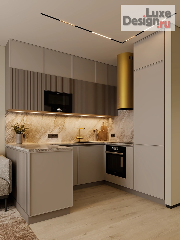 Дизайн интерьера трехкомнатной квартиры "Дизайн 3-х комнатной квартиры" (фото 1)