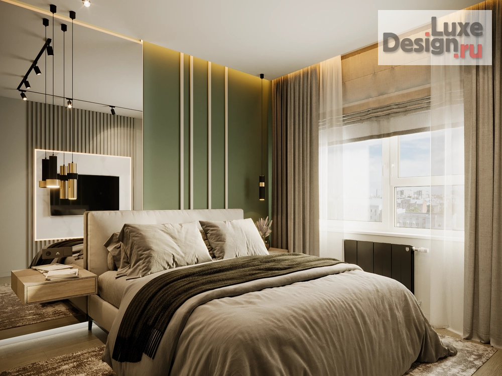 Дизайн интерьера однокомнатной квартиры "Квартира для холостяка " (фото 6)