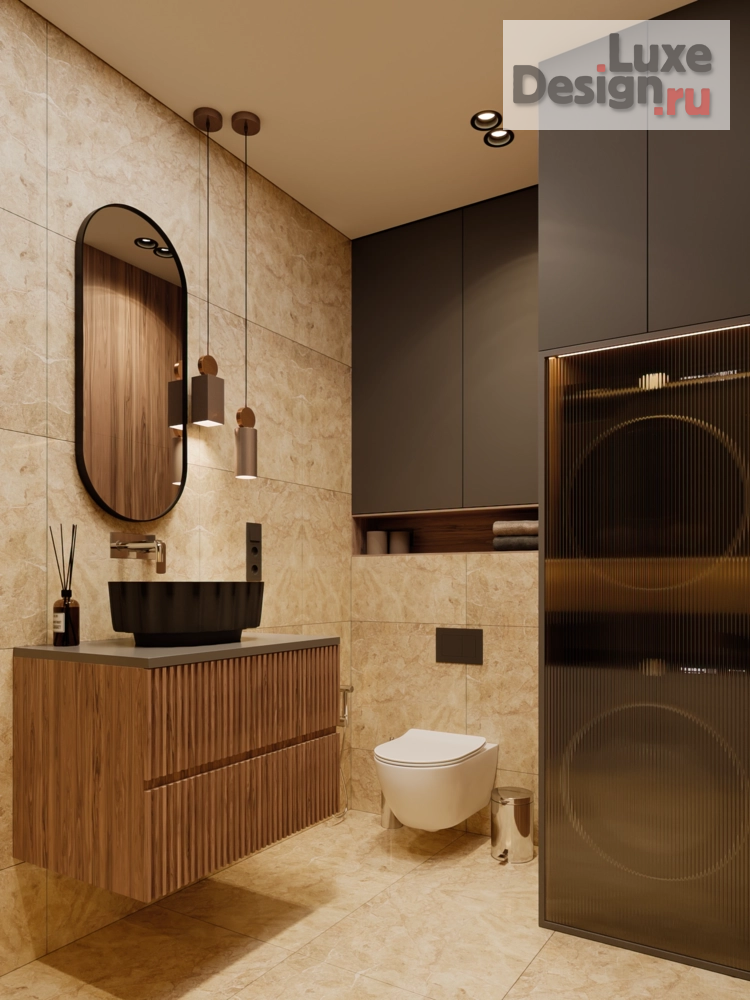 Дизайн интерьера трехкомнатной квартиры "Дизайн 3-х комнатной квартиры" (фото 21)