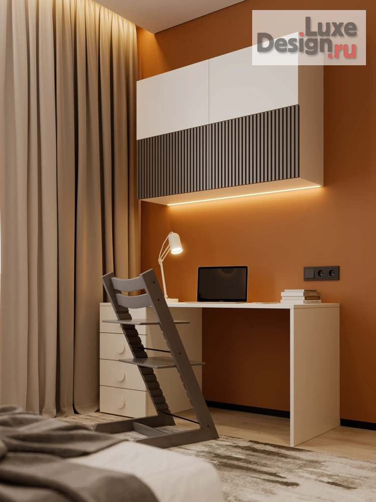 Дизайн интерьера трехкомнатной квартиры "Дизайн 3-х комнатной квартиры" (фото 11)