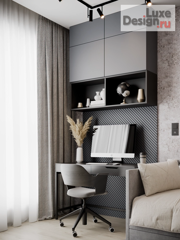 Дизайн интерьера трехкомнатной квартиры "Дизайн 3-х комнатной квартиры" (фото 14)