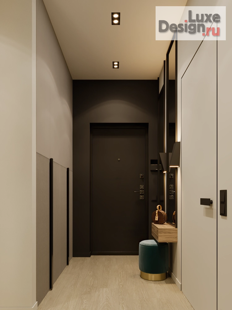 Дизайн интерьера однокомнатной квартиры "Квартира для холостяка " (фото 14)