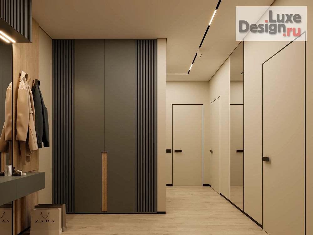 Дизайн интерьера трехкомнатной квартиры "Дизайн 3-х комнатной квартиры" (фото 7)