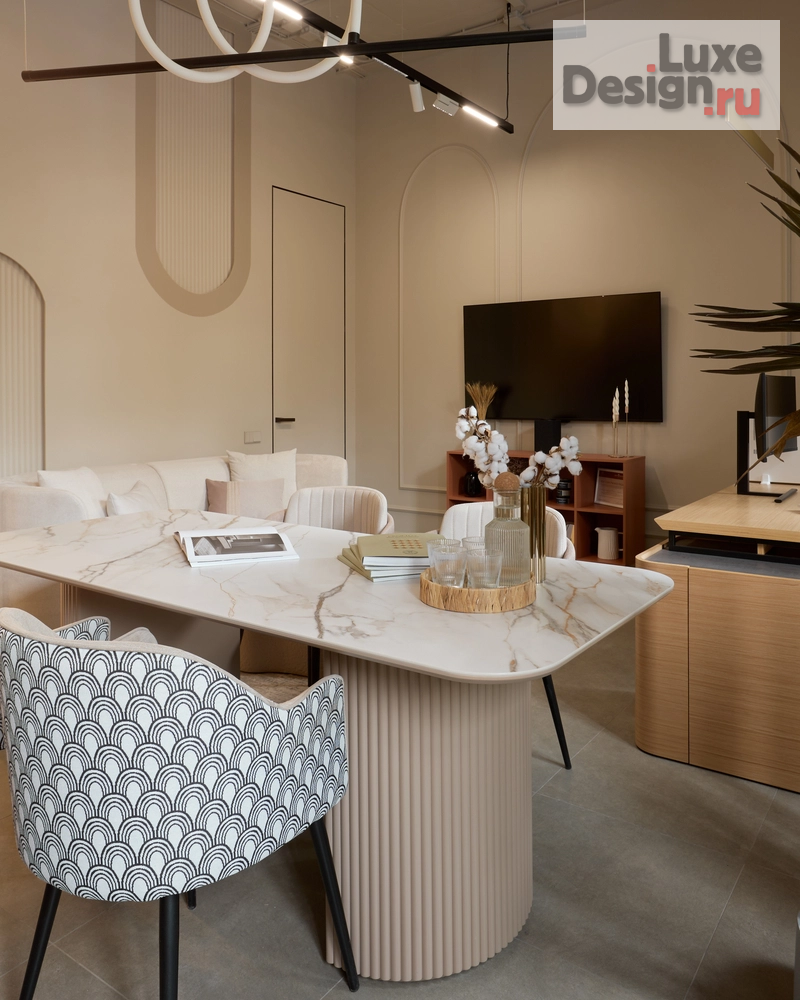 Дизайн интерьера шоу-рума "Дизайн студии интерьера и комплектации The MATUR" (фото 3)
