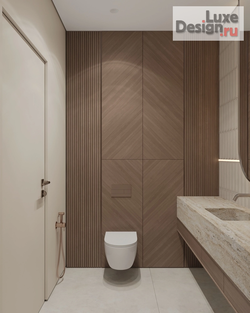 Дизайн интерьера двухкомнатной квартиры "Дизайн 2-х комнатной квартиры с кухней-гостиной" (фото 12)