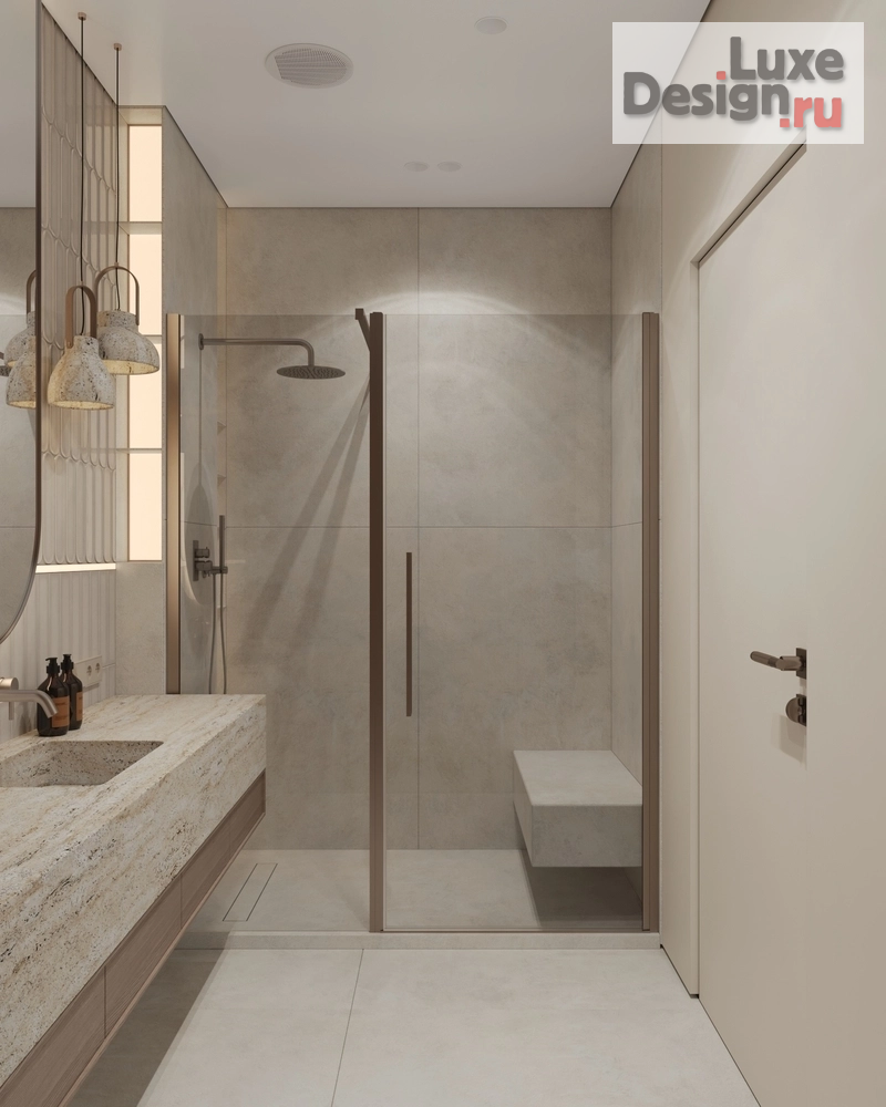 Дизайн интерьера двухкомнатной квартиры "Дизайн 2-х комнатной квартиры с кухней-гостиной" (фото 13)