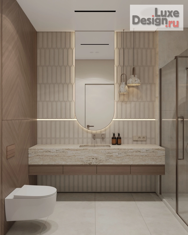 Дизайн интерьера двухкомнатной квартиры "Проект ЖК "Новин" г. Сургут " (фото 17)