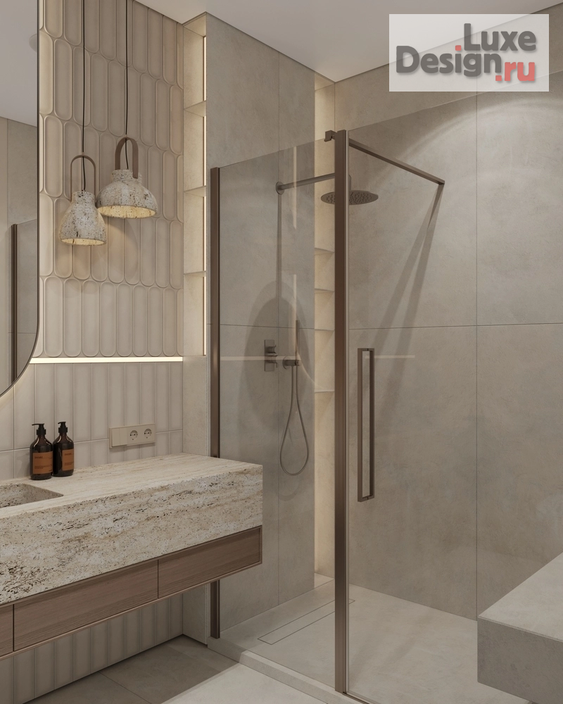 Дизайн интерьера двухкомнатной квартиры "Дизайн 2-х комнатной квартиры с кухней-гостиной" (фото 18)