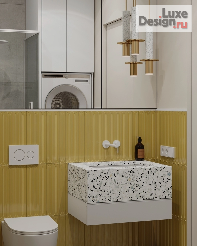 Дизайн интерьера двухкомнатной квартиры "Дизайн 2-х комнатной квартиры с кухней-гостиной" (фото 22)