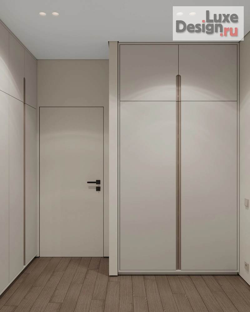 Дизайн интерьера двухкомнатной квартиры "Дизайн 2-х комнатной квартиры с кухней-гостиной" (фото 3)