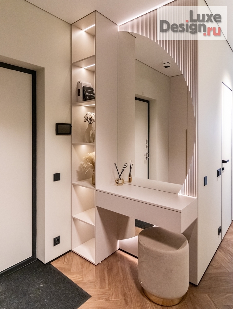 Дизайн интерьера трехкомнатной квартиры "Съемки квартиры ЖК "Интелект" г. Тюмень" (фото 113)