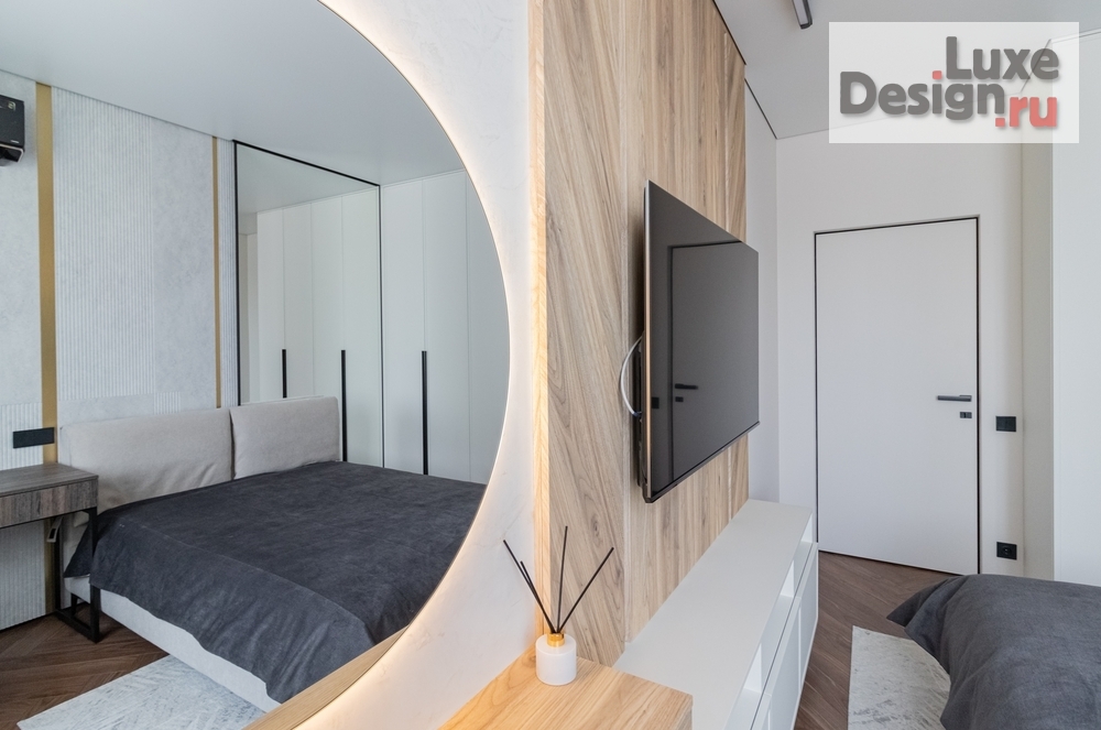 Дизайн интерьера трехкомнатной квартиры "Съемки квартиры ЖК "Интелект" г. Тюмень" (фото 166)