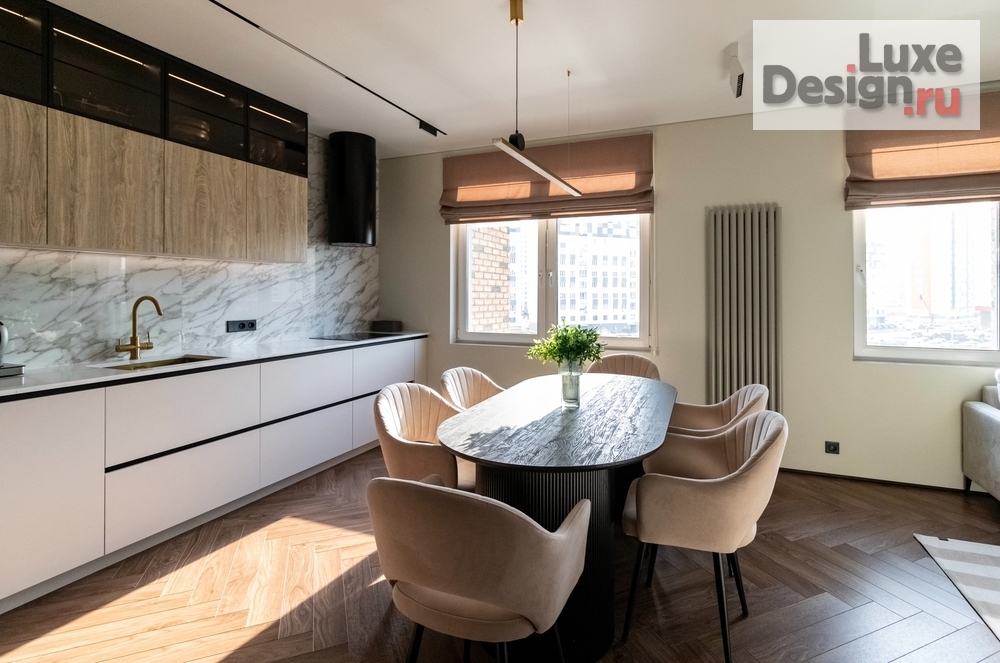 Дизайн интерьера трехкомнатной квартиры "Съемки квартиры ЖК "Интелект" г. Тюмень" (фото 20)