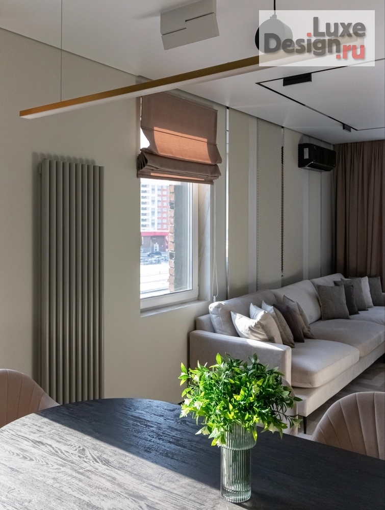 Дизайн интерьера трехкомнатной квартиры "Съемки квартиры ЖК "Интелект" г. Тюмень" (фото 23)