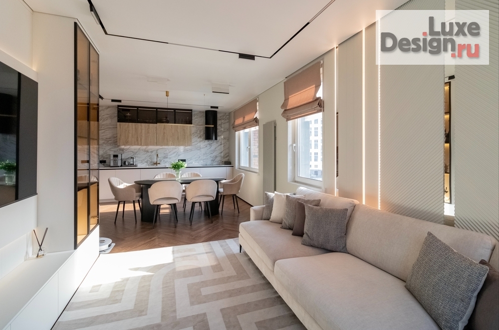 Дизайн интерьера трехкомнатной квартиры "Съемки квартиры ЖК "Интелект" г. Тюмень" (фото 28)