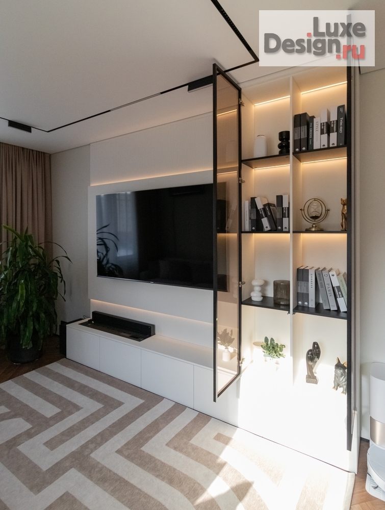 Дизайн интерьера трехкомнатной квартиры "Съемки квартиры ЖК "Интелект" г. Тюмень" (фото 29)