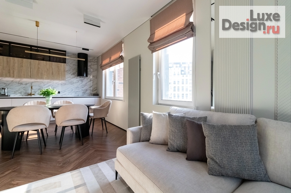 Дизайн интерьера трехкомнатной квартиры "Съемки квартиры ЖК "Интелект" г. Тюмень" (фото 30)