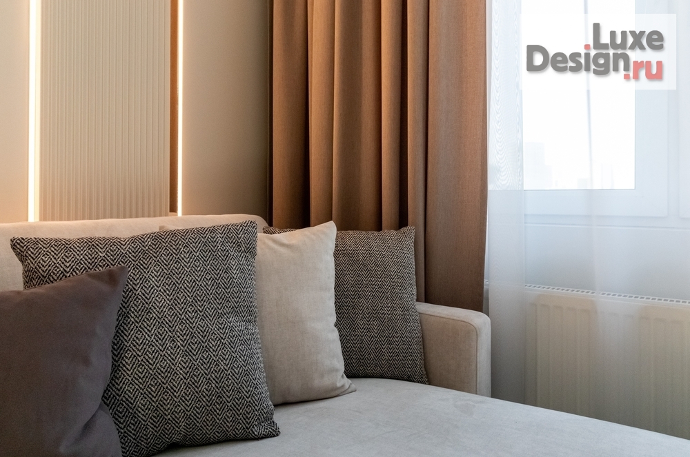 Дизайн интерьера трехкомнатной квартиры "Съемки квартиры ЖК "Интелект" г. Тюмень" (фото 31)