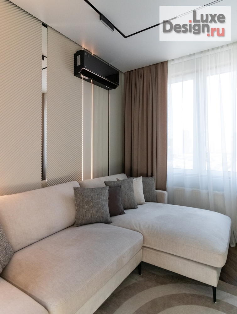 Дизайн интерьера трехкомнатной квартиры "Съемки квартиры ЖК "Интелект" г. Тюмень" (фото 41)