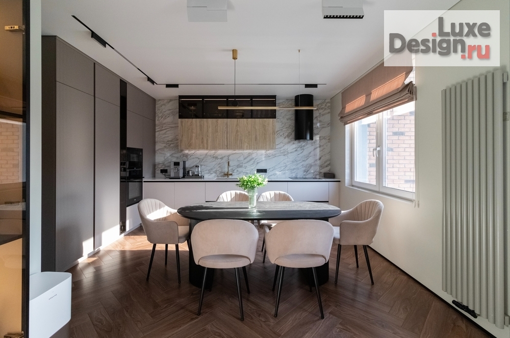 Дизайн интерьера трехкомнатной квартиры "Съемки квартиры ЖК "Интелект" г. Тюмень" (фото 46)