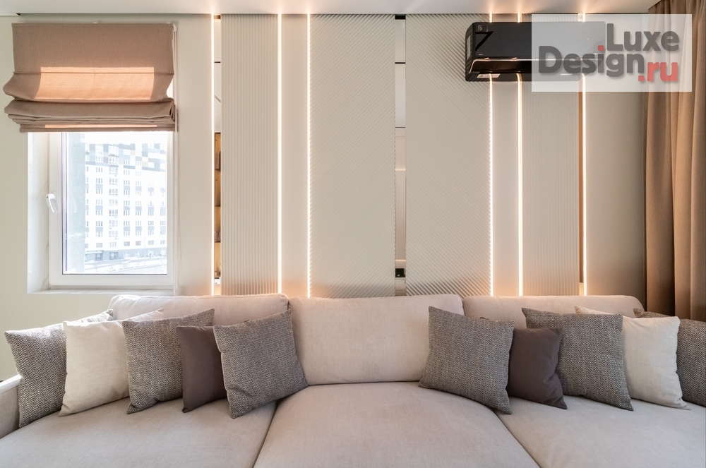 Дизайн интерьера трехкомнатной квартиры "Съемки квартиры ЖК "Интелект" г. Тюмень" (фото 47)