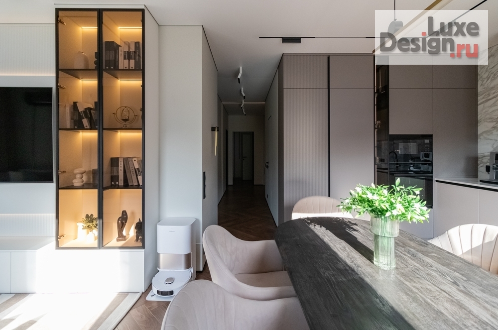 Дизайн интерьера трехкомнатной квартиры "Съемки квартиры ЖК "Интелект" г. Тюмень" (фото 51)