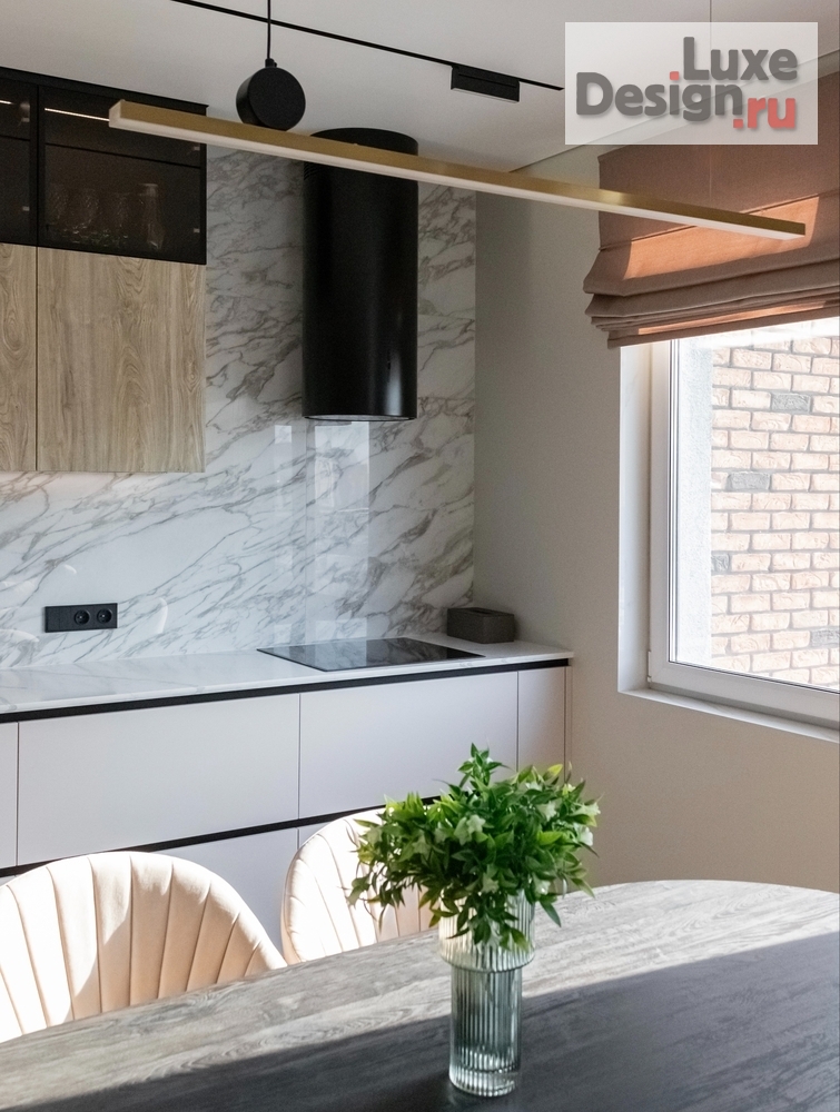 Дизайн интерьера трехкомнатной квартиры "Съемки квартиры ЖК "Интелект" г. Тюмень" (фото 6)