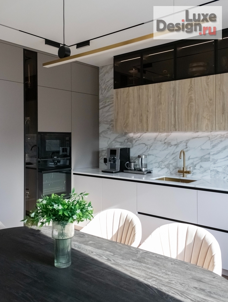 Дизайн интерьера трехкомнатной квартиры "Съемки квартиры ЖК "Интелект" г. Тюмень" (фото 9)