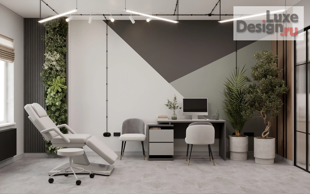 Дизайн интерьера лечебного учреждения "Косметологический кабинет в Казани" (фото 2)